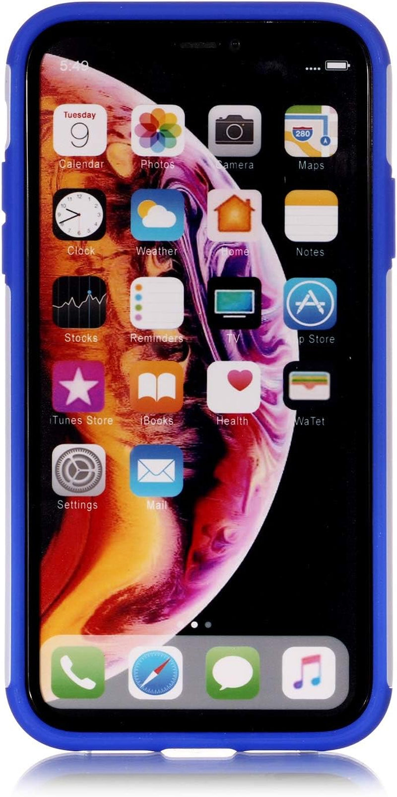 Case - R2D2 Astromech Droid Robot Pattern Shock-Absorption Hard PC and Inner Silicone Hybrid Dual Layer Armor Defender Protective Case Cover for Apple Iphone Xr 6.1 Inch(2018)